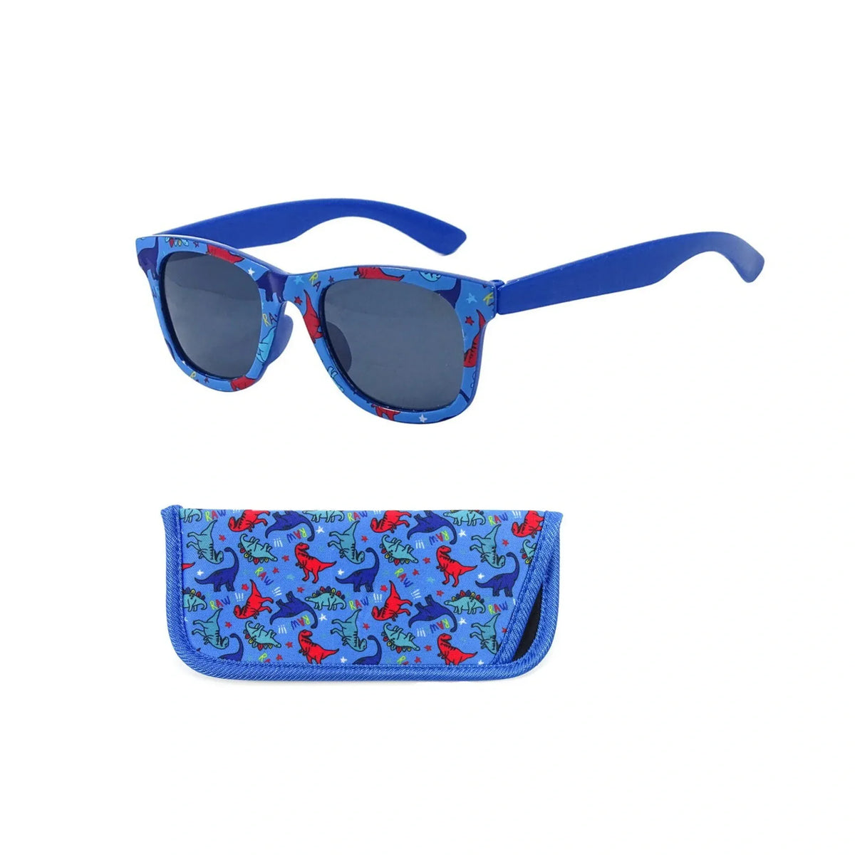 3Y-6Y Blue Sunglasses for Boys Image