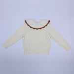 Casual Jacquard Sweater for Girls Image