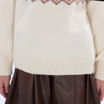 Casual Embroidery Sweater for Girls Image