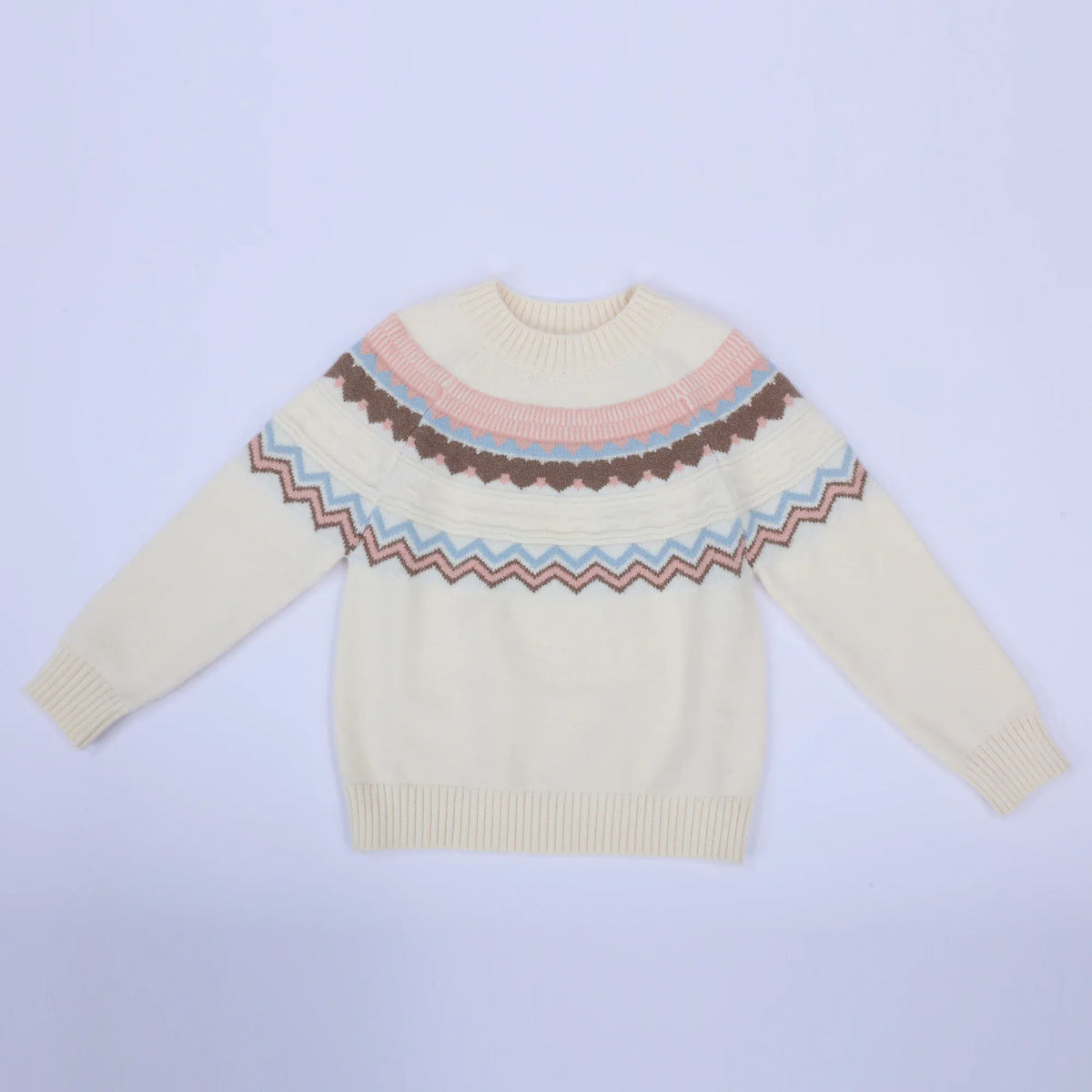 Casual Embroidery Sweater for Girls Image