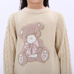 Casual Embroidery Pullover for Girls Image