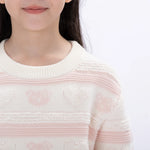 Casual Jacquard Sweater for Girls Image