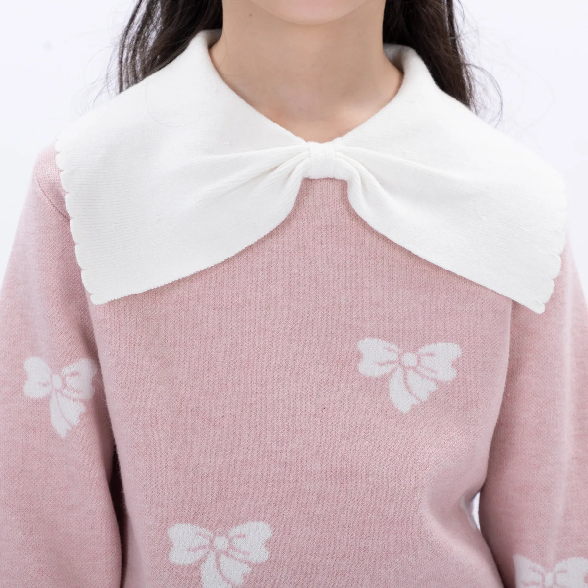 Casual Embroidery Sweater for Girls Image