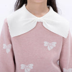 Casual Embroidery Sweater for Girls Image
