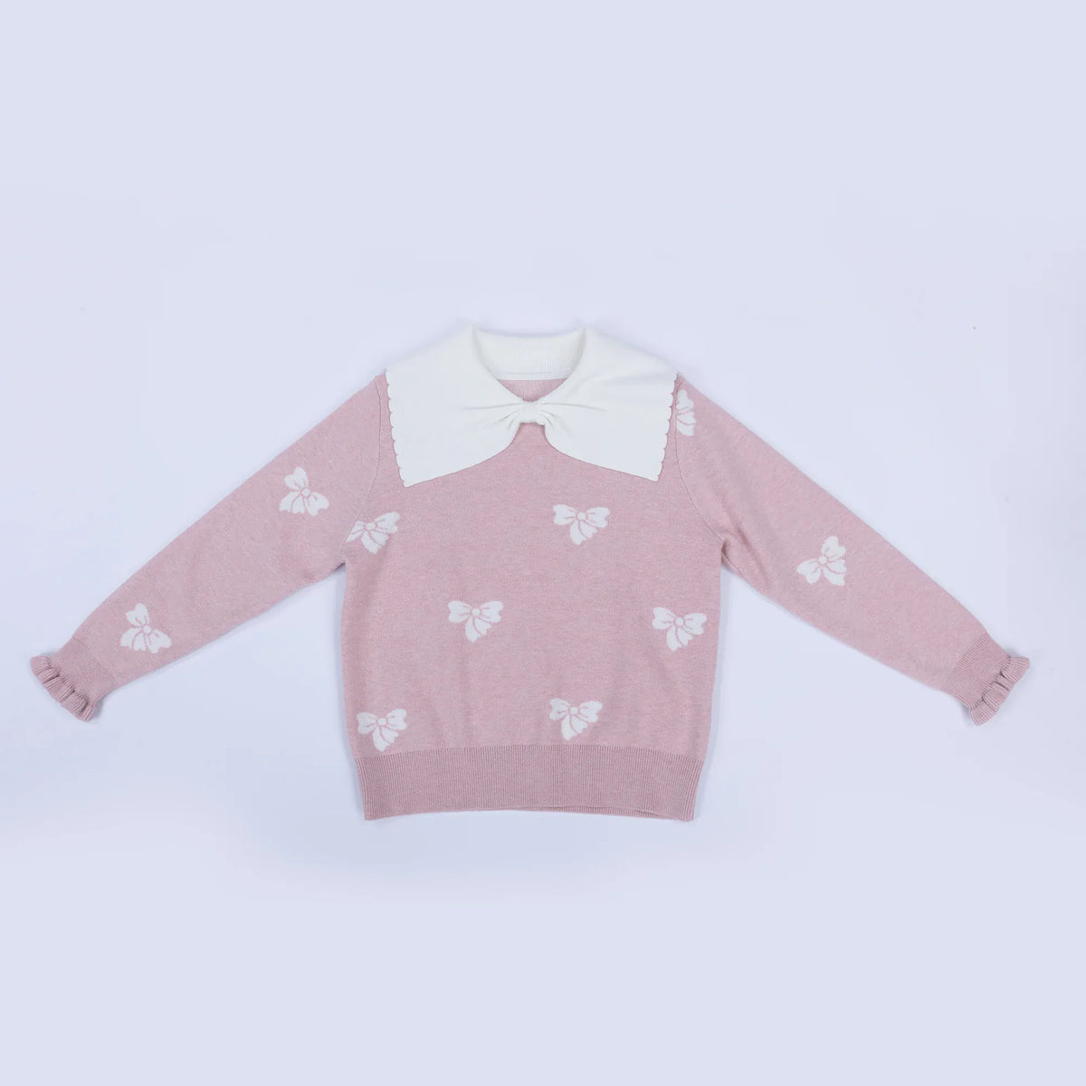 Casual Embroidery Sweater for Girls Image