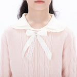 Casual Jacquard Sweater for Girls Image