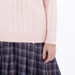 Casual Jacquard Sweater for Girls Image