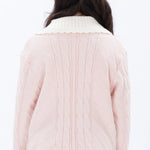 Casual Jacquard Sweater for Girls Image