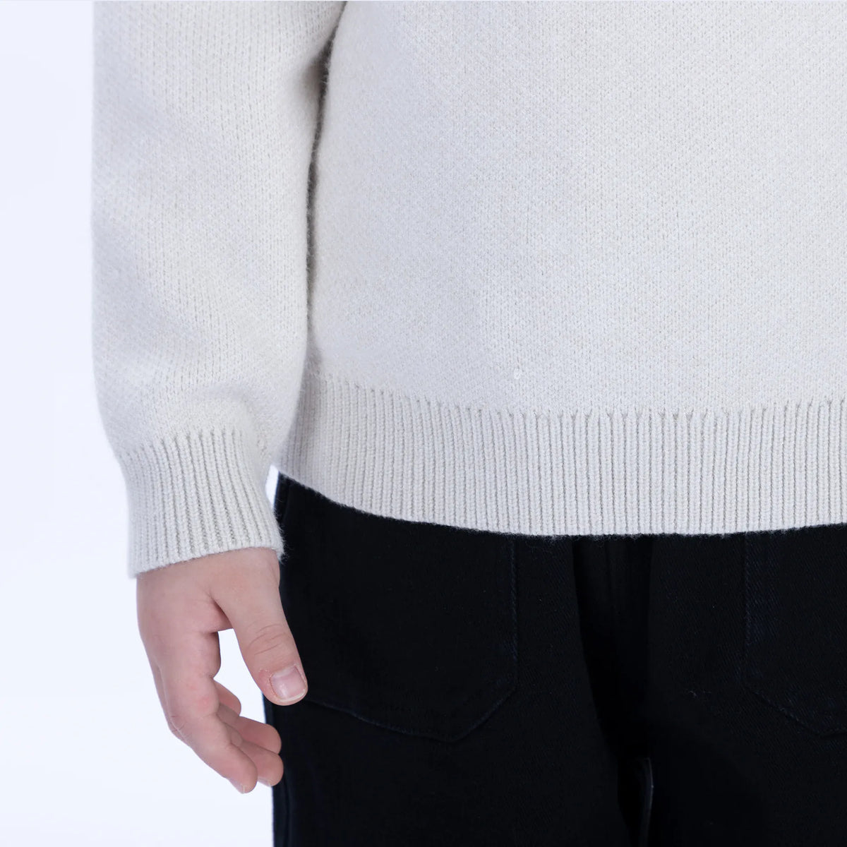 Casual Color-Blocked Sweater for Boys Image