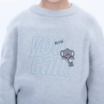 Casual Embroidery Sweater for Boys Image