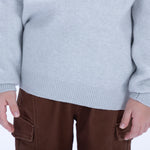 Casual Embroidery Sweater for Boys Image