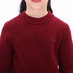 Casual Printed Sweater for Girls Image