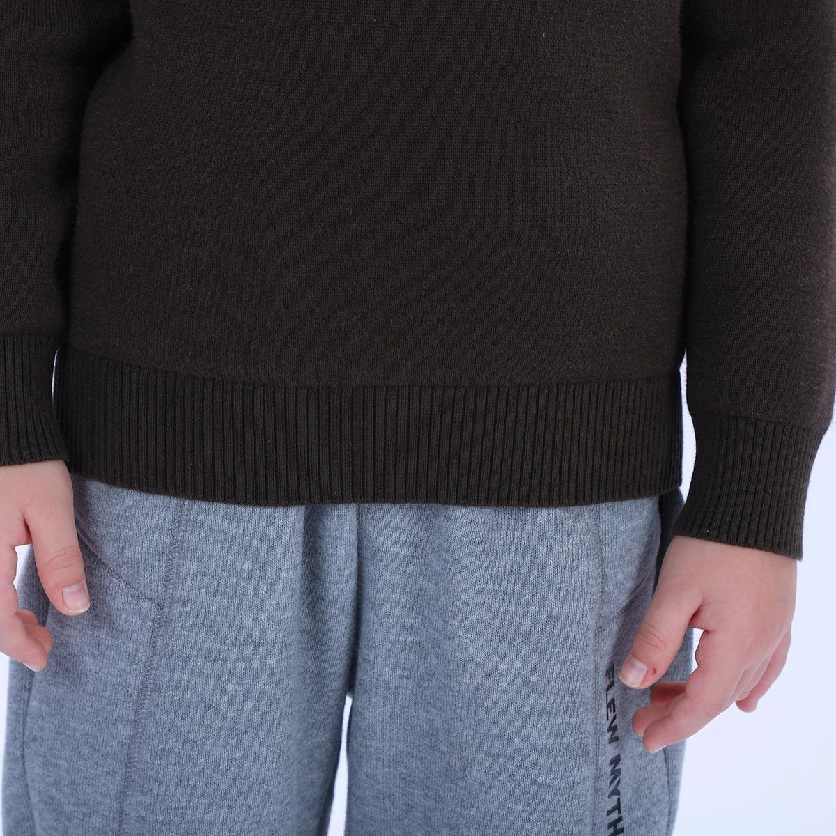 Casual Printed Sweater for Boys Image