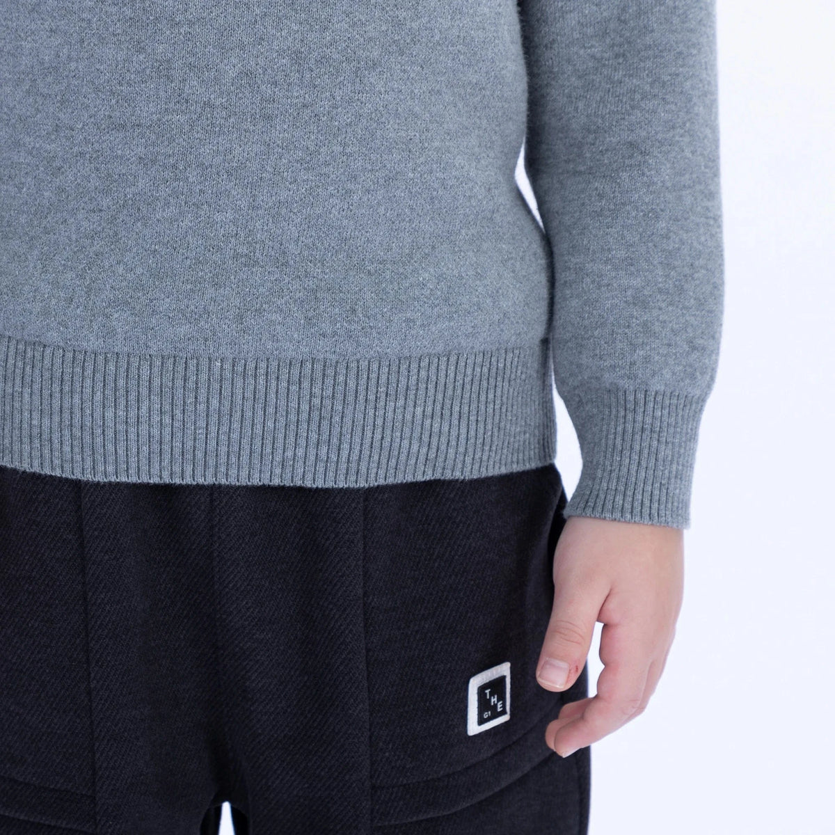 Casual Printed Sweater for Boys Image