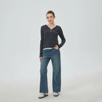 Color-Blocked Sweater for Women Image