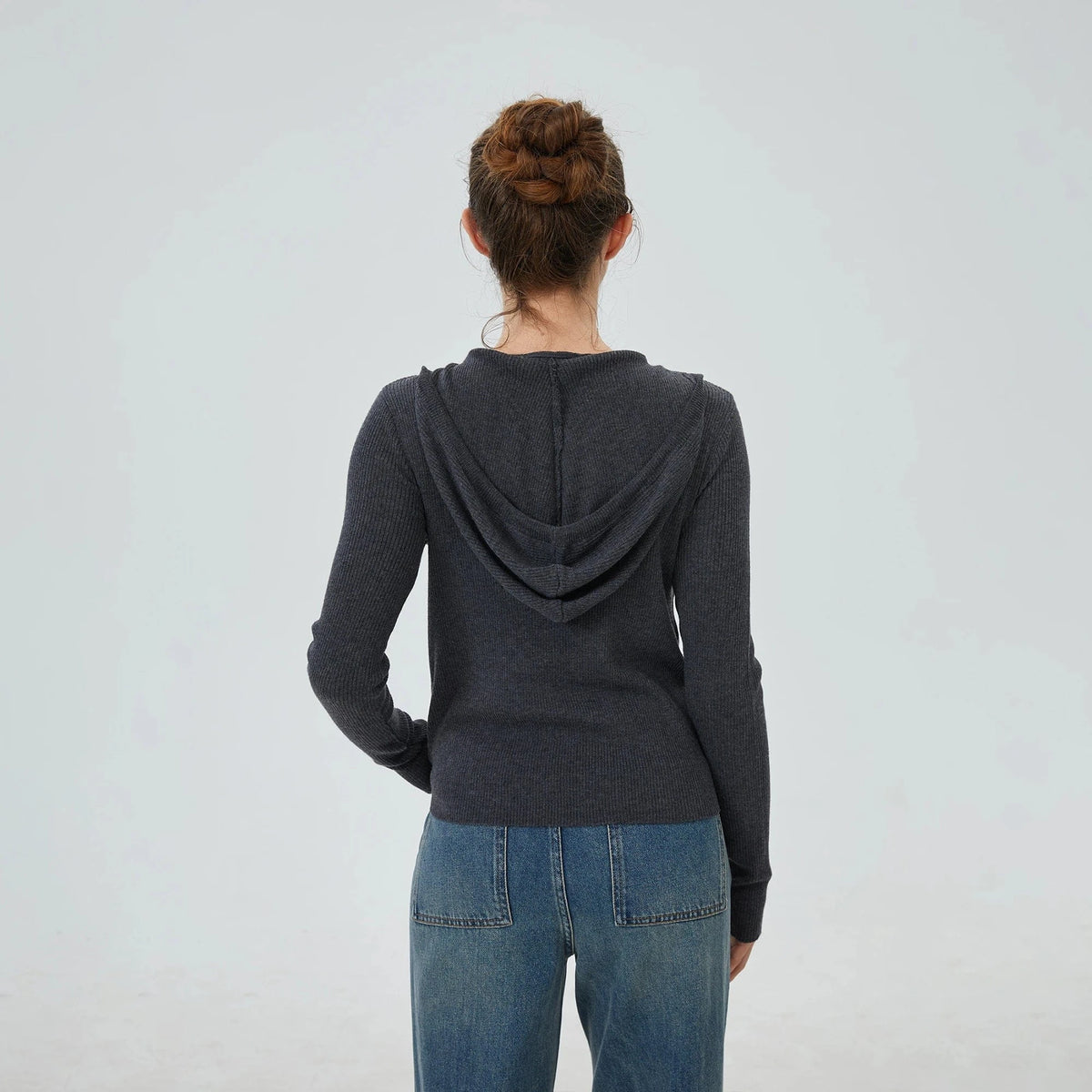 Color-Blocked Sweater for Women Image