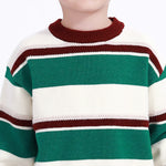 Casual Striped Pullover for Boys Image