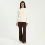 Elegant Jacquard Sweater for Women Image