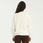 Elegant Jacquard Sweater for Women Image