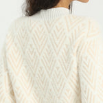Elegant Jacquard Sweater for Women Image