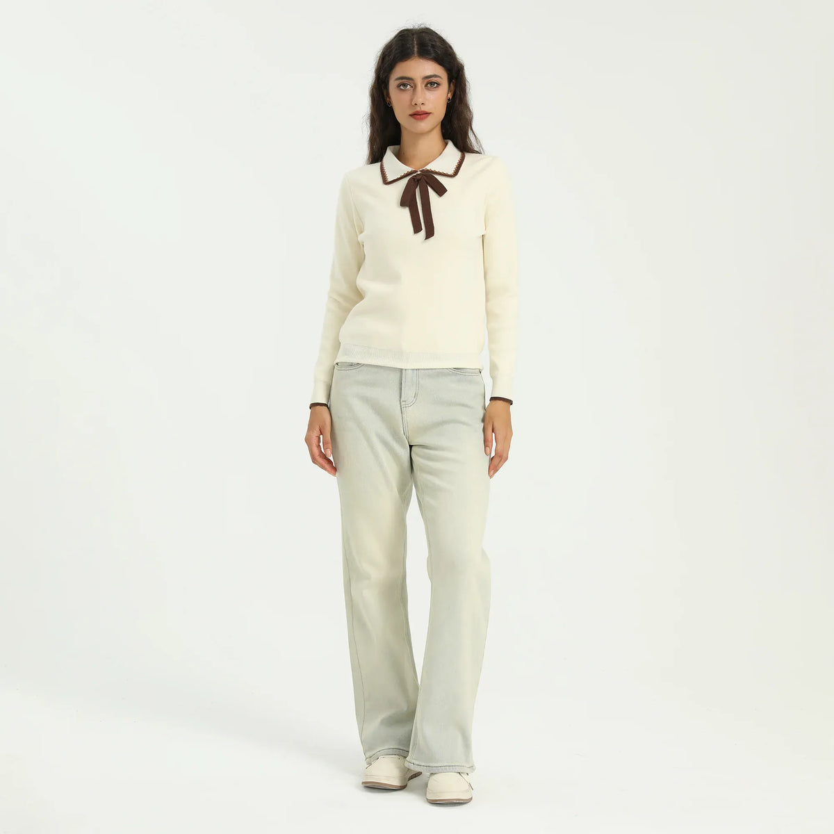 Elegant Embroidery Sweater for Women Image