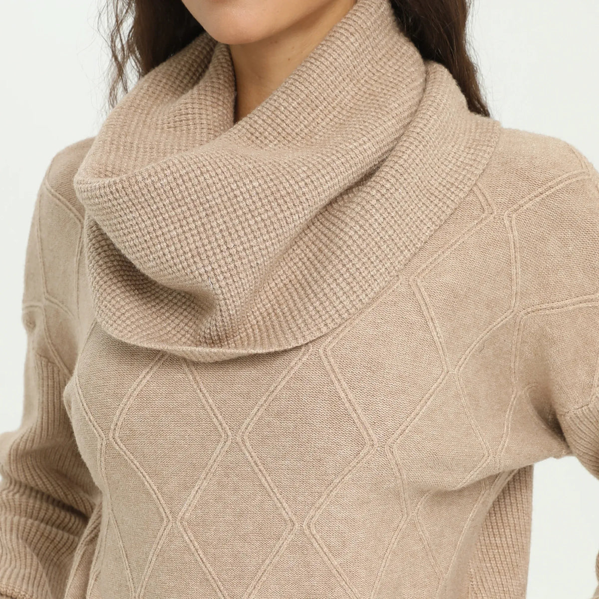 Elegant Solid Sweater for Women Image