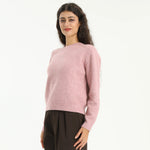 Elegant Solid Sweater for Women Image