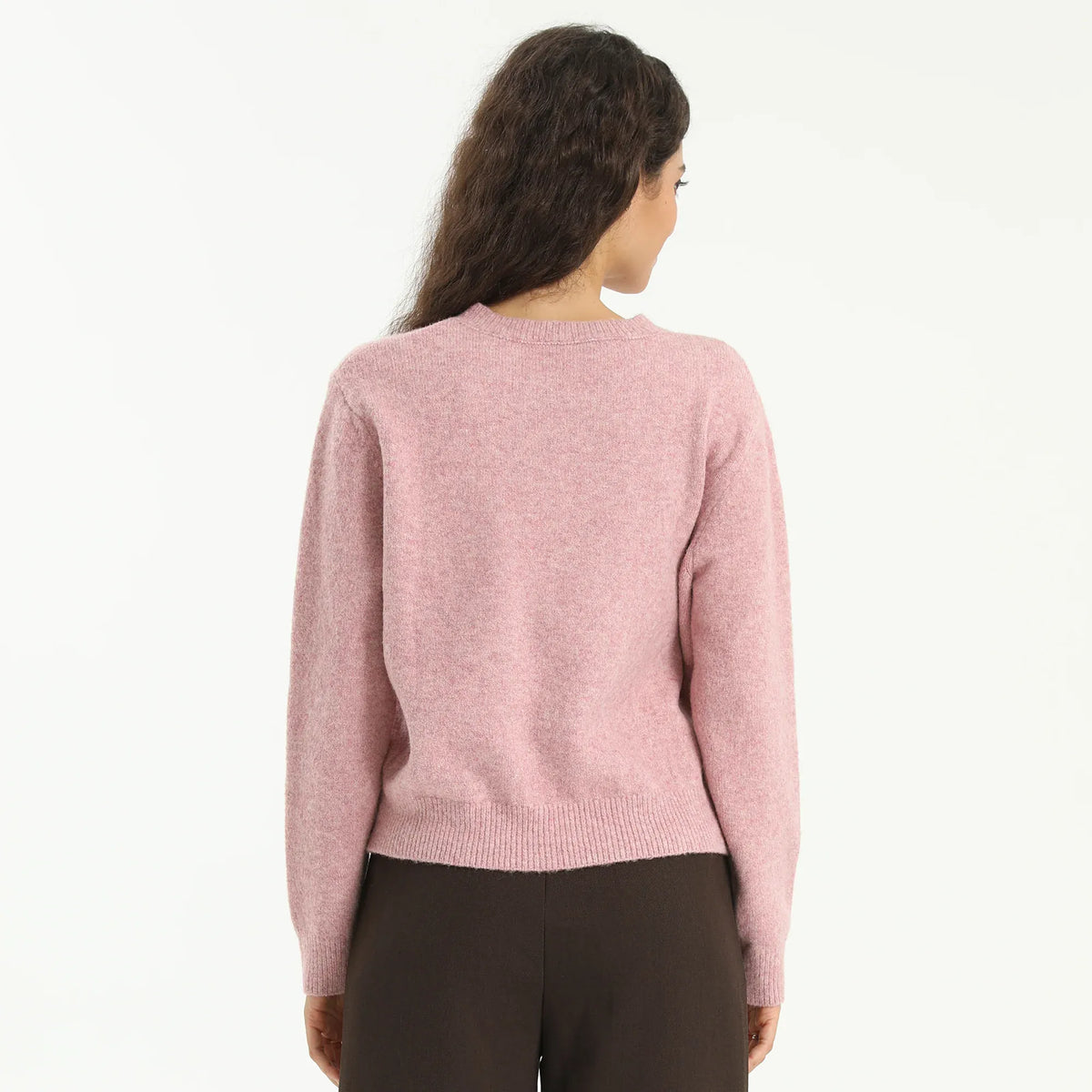 Elegant Solid Sweater for Women Image