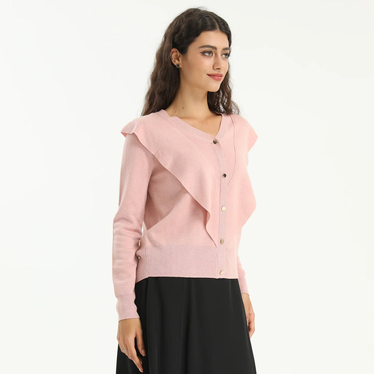 Elegant Plain Sweater for Women Image