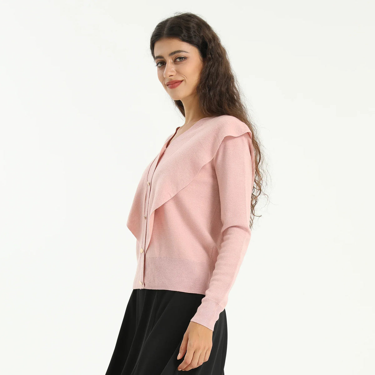 Elegant Plain Sweater for Women Image