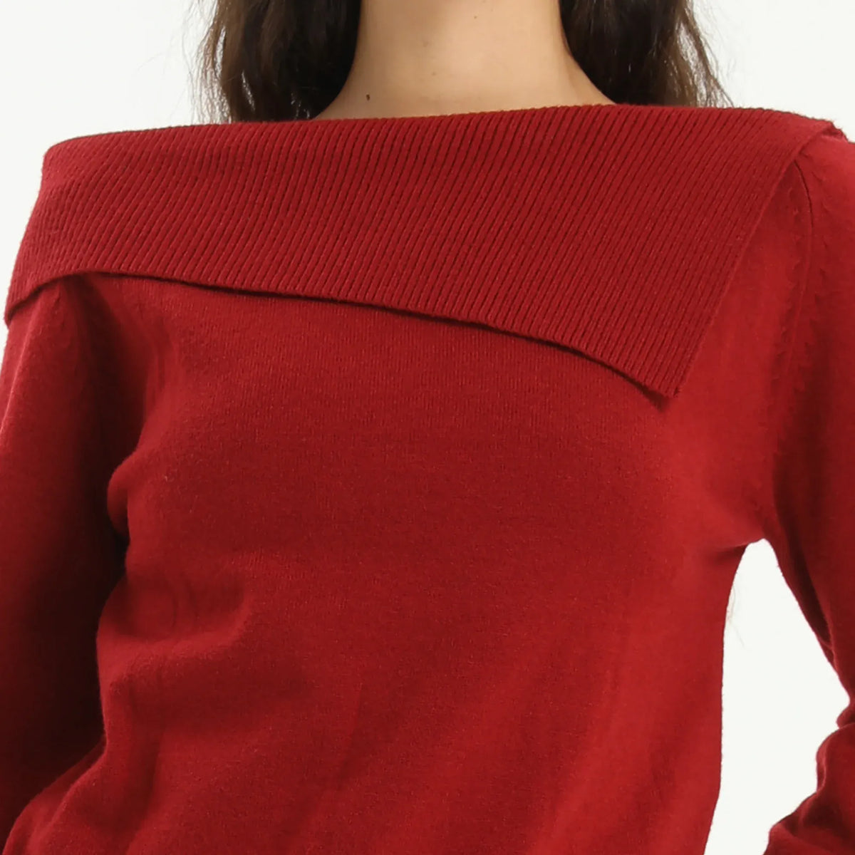 Elegant Plain Sweater for Women Image