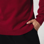 Casual Plain Sweater for Men Image