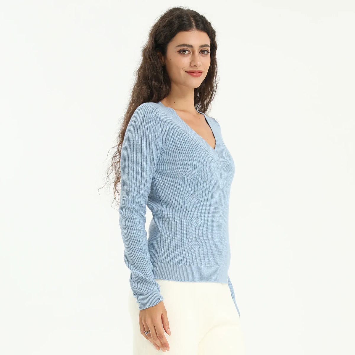 Elegant Jacquard Sweater for Women Image