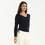 Elegant Plain Sweater for Women Image