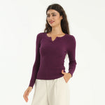 Elegant Solid Sweater for Women Image