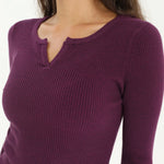 Elegant Solid Sweater for Women Image
