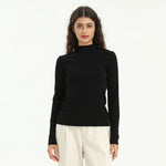 Elegant Plain Sweater for Women Image