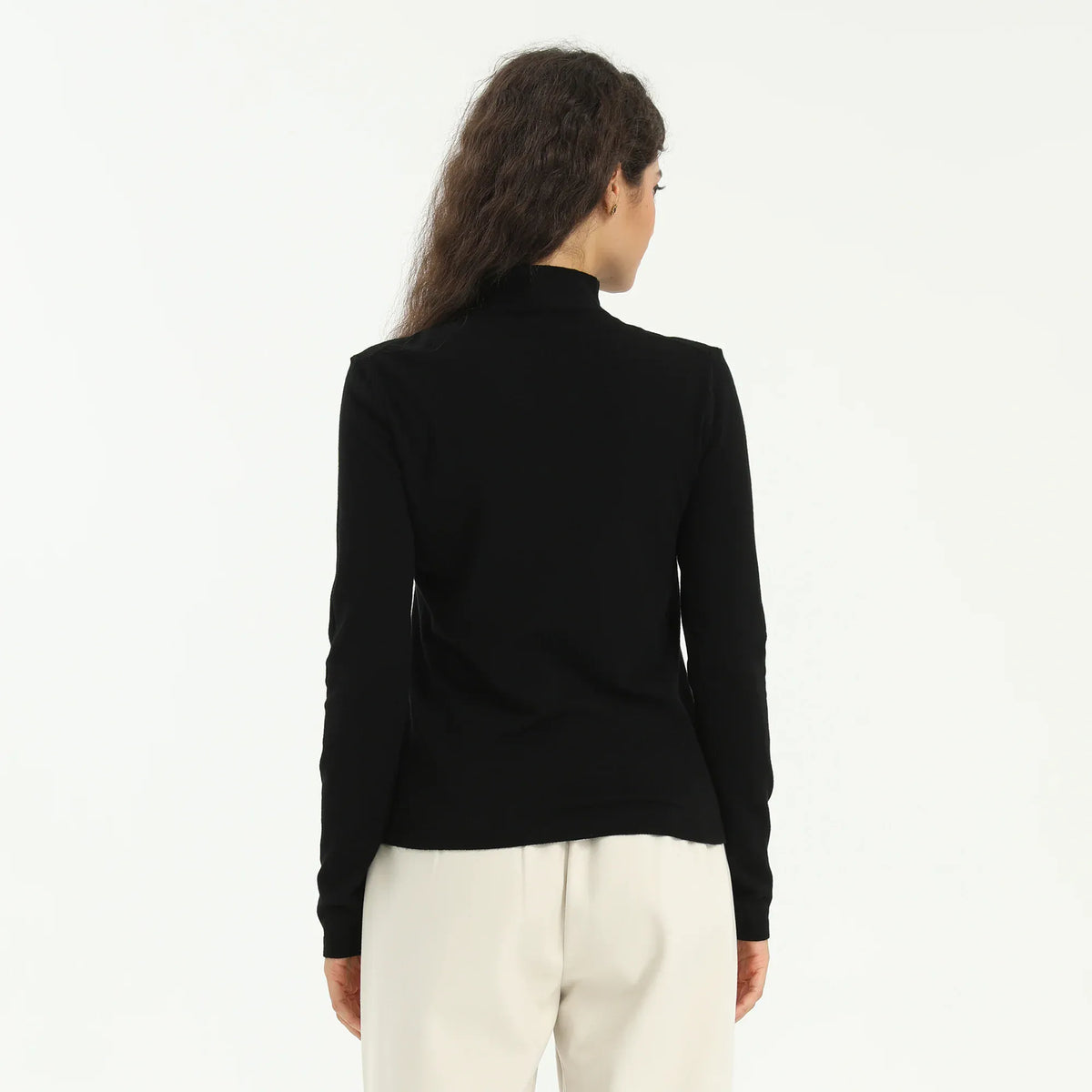 Elegant Plain Sweater for Women Image