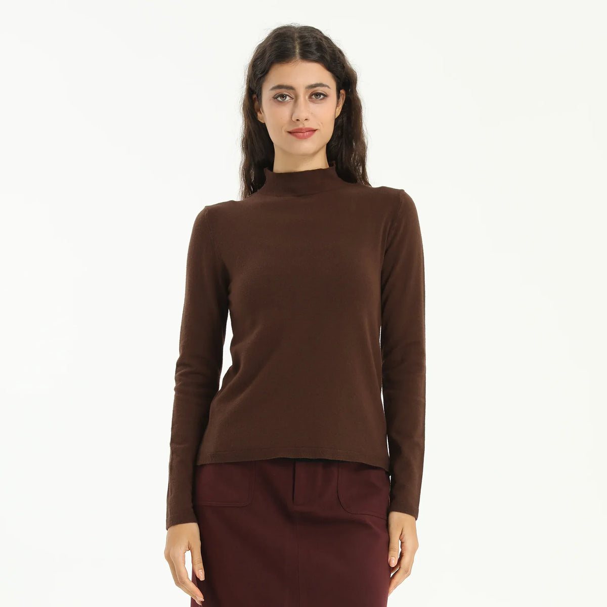 Elegant Plain Sweater for Women Image