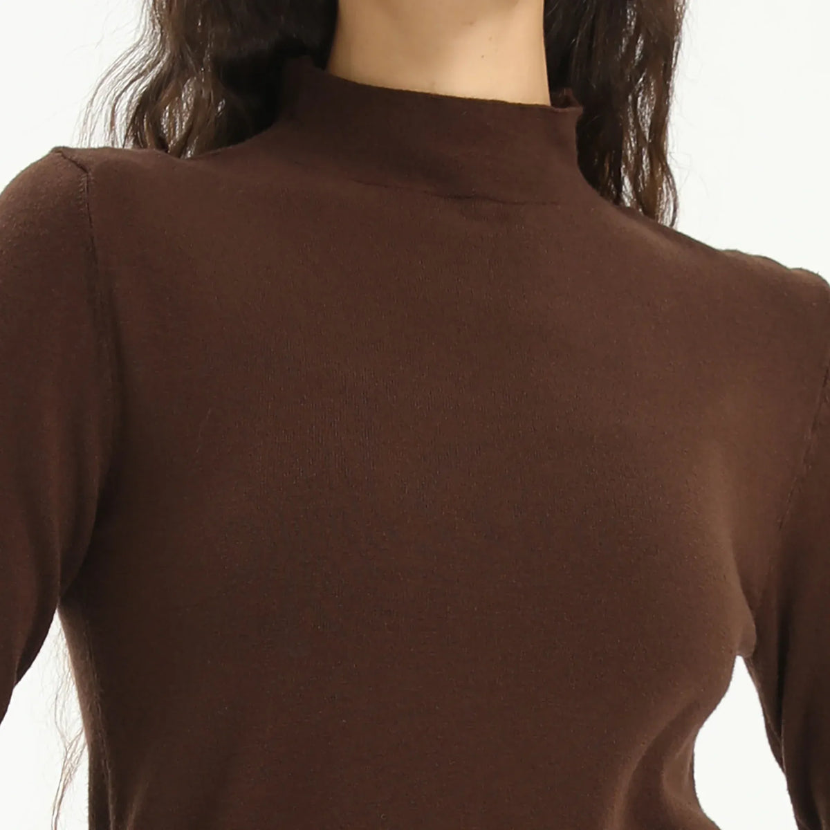 Elegant Plain Sweater for Women Image
