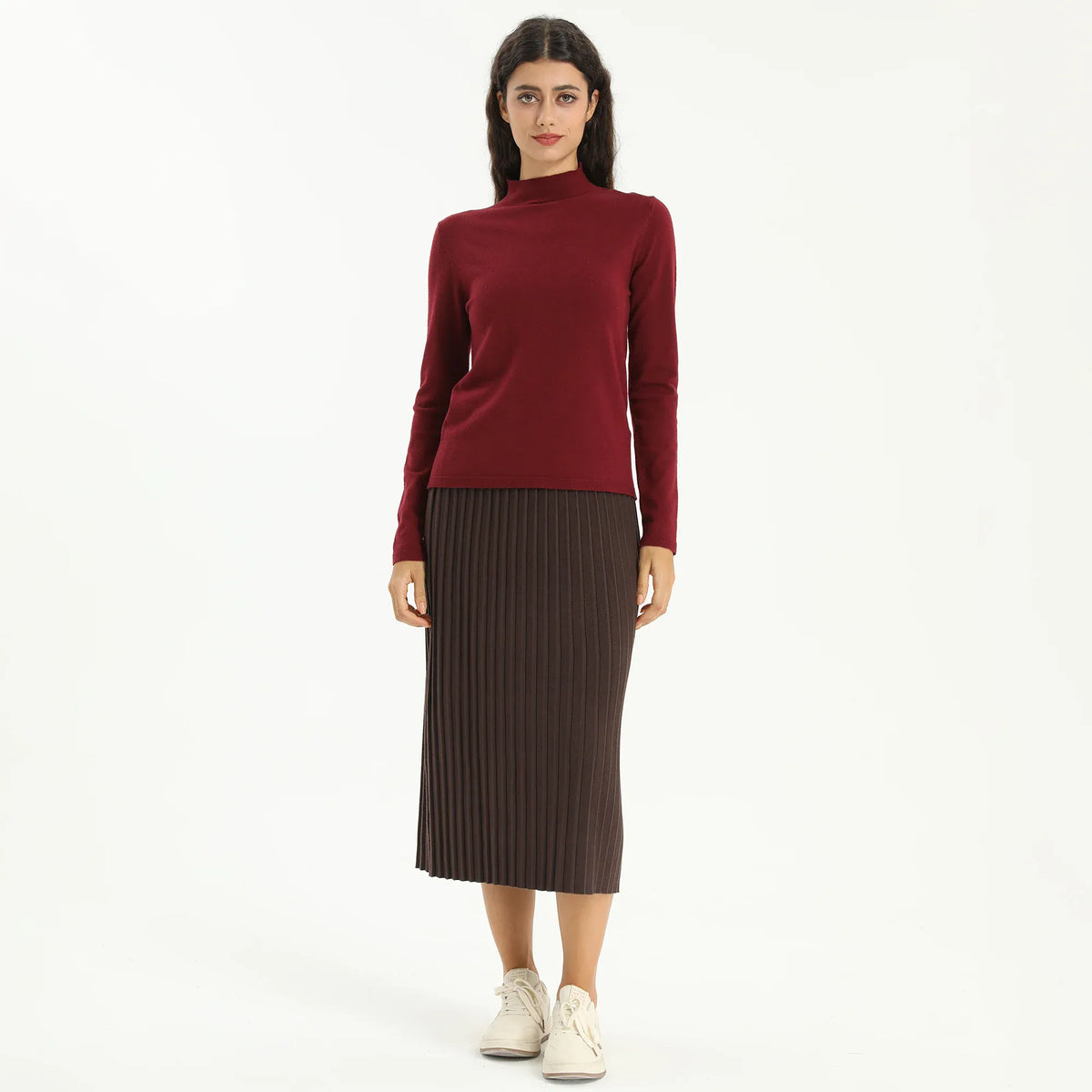 Elegant Plain Sweater for Women Image