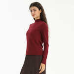 Elegant Plain Sweater for Women Image
