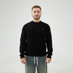 Embroidery Regular Sleeve Sweater with Tight for Men Image