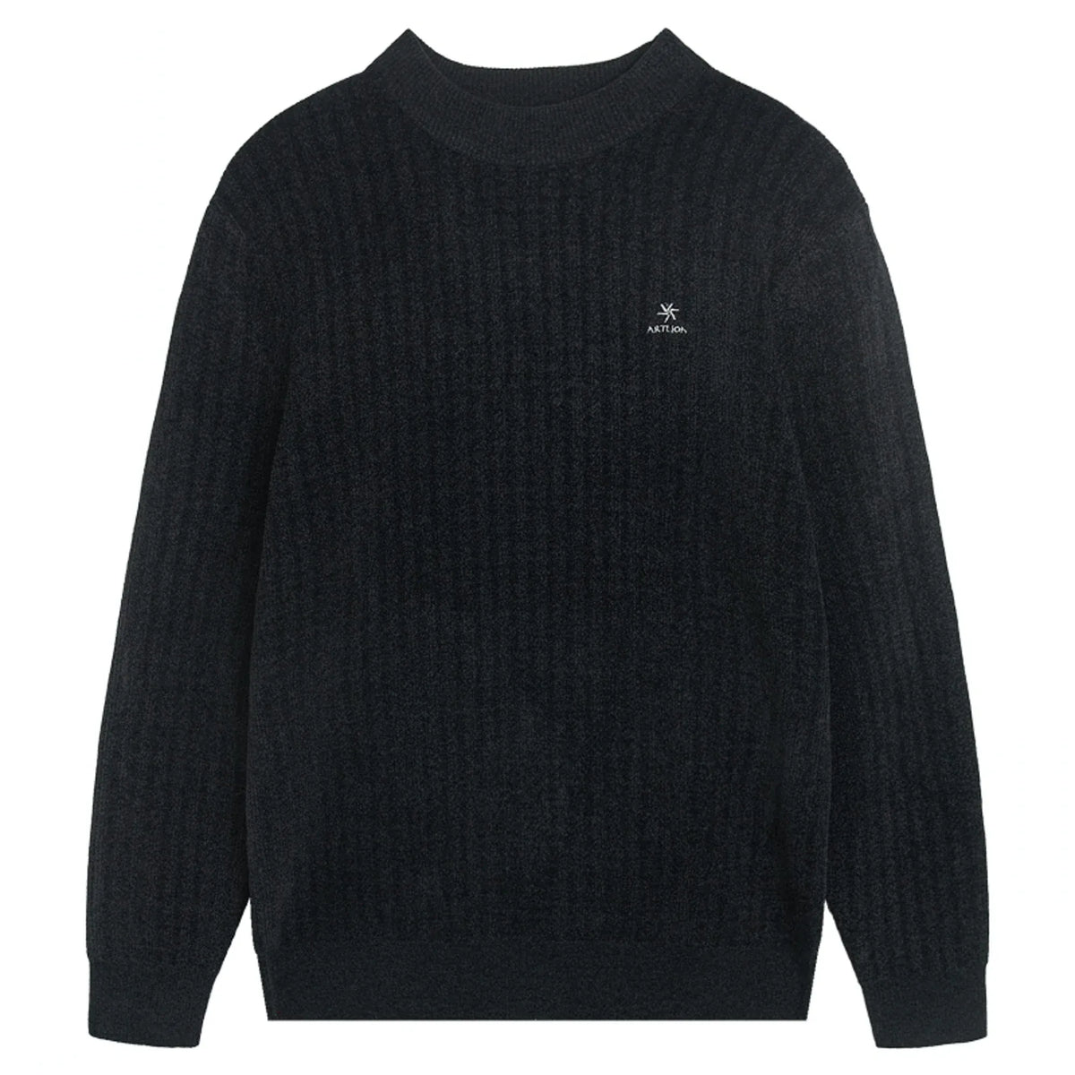 Embroidery Regular Sleeve Sweater with Tight for Men Image