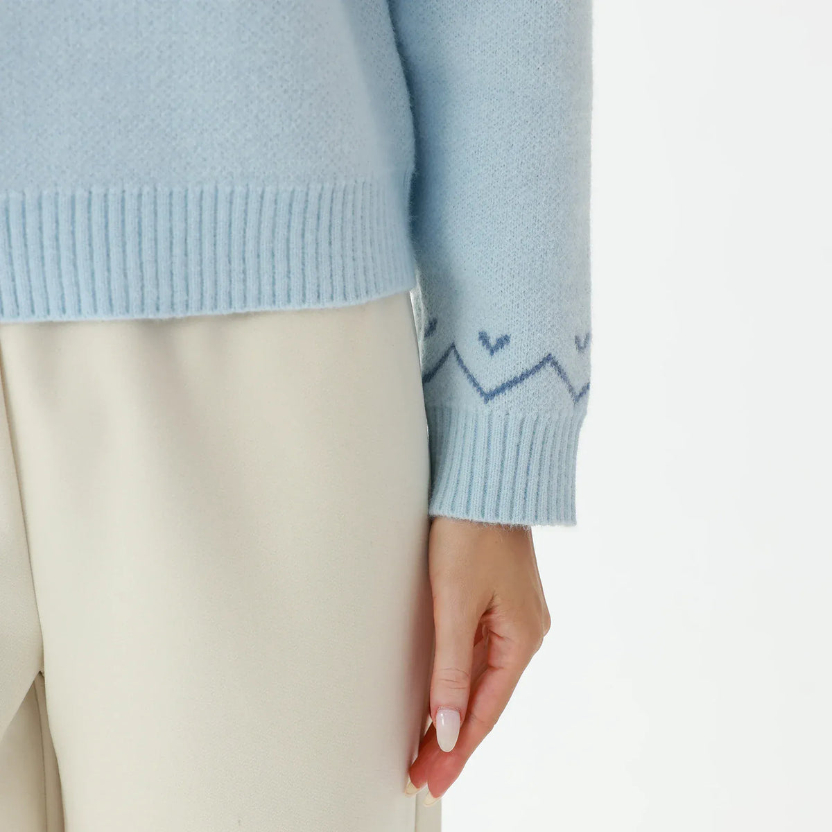 Elegant Embroidery Sweater for Women Image