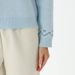 Elegant Embroidery Sweater for Women Image