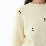 Elegant Floral Sweater for Women Image