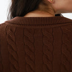 Elegant Jacquard Sweater for Women Image