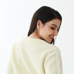Elegant Jacquard Sweater for Women Image