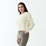 Elegant Jacquard Sweater for Women Image
